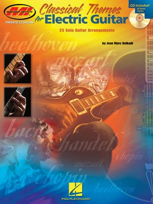 CLASSICAL THEMES ELECTRIC GUITAR MI BK/CD