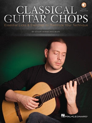 CLASSICAL GUITAR CHOPS BK/OLA