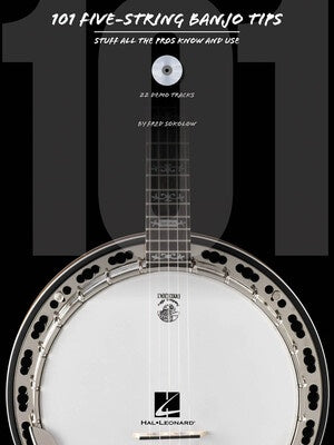 101 FIVE STRING BANJO TIPS BK/CD