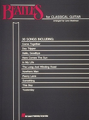 BEATLES FOR CLASSICAL GUITAR ARR BEEKMAN