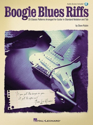 BOOGIE BLUES RIFFS GUITAR TAB BK/OLA