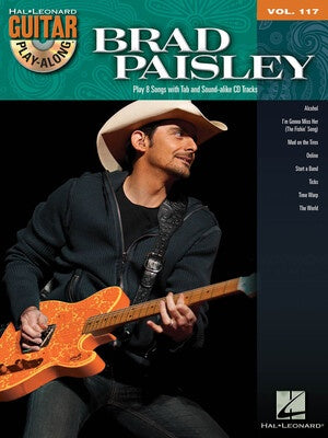 BRAD PAISLEY GUITAR PLAY ALONG V117 BK/CD