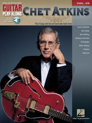 CHET ATKINS GUITAR PLAYALONG V59 BK/OLA