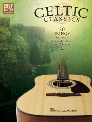 CELTIC CLASSICS EASY GUITAR NOTES & TAB