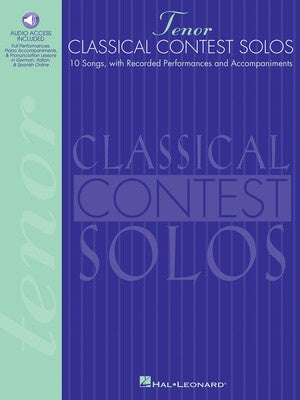 CLASSICAL CONTEST SOLOS TENOR BK/OLA