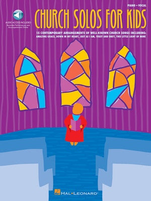 CHURCH SOLOS FOR KIDS PVG BK/CD