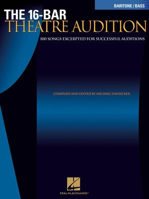 16 BAR THEATRE AUDITION BARITONE BASS