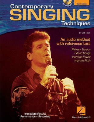 CONTEMPORARY SINGING TECHNIQUES MENS EDITION BK/CD