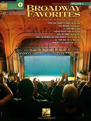 BROADWAY FAVORITES PRO VOCAL V4 MEN & WOMEN