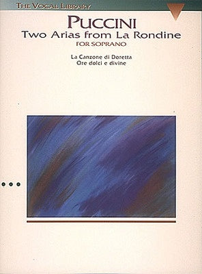 2 ARIAS FOR SOPRANO FROM LA RONDINE