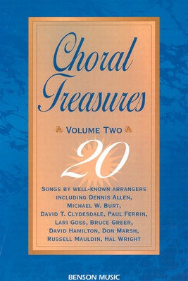 CHORAL TREASURES VOL 2 20 SONGS