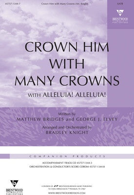 CROWN HIM WITH MANY CROWNS SATB