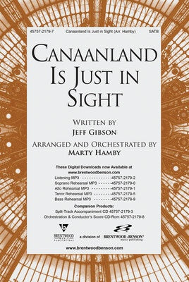 CANAANLAND IS JUST IN SIGHT SATB