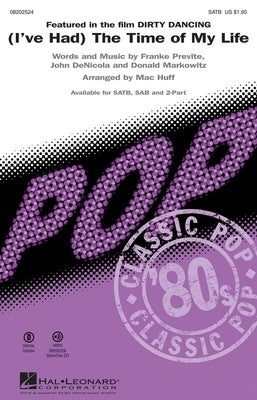 (IVE HAD) THE TIME OF MY LIFE SHOWTRAX CD