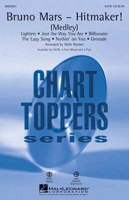 BRUNO MARS HITMAKER MEDLEY SATB