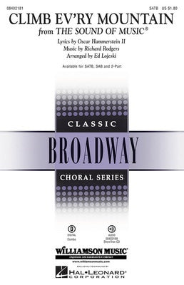 CLIMB EVERY MOUNTAIN CD FROM SOUND OF MUSIC