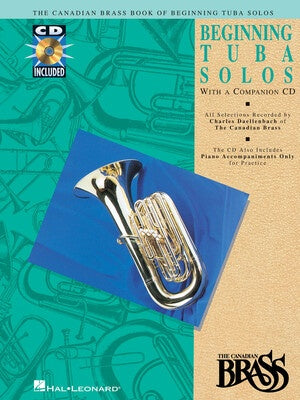 CANADIAN BRASS BEGINNING SOLOS BK/CD TUBA