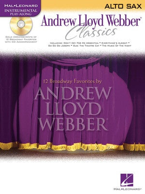 ANDREW LLOYD WEBBER CLASSICS ALTO SAX BK/CD