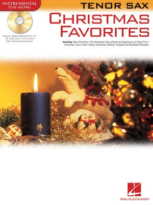 CHRISTMAS FAVORITES FOR TENOR SAX BK/CD