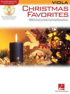 CHRISTMAS FAVORITES FOR VIOLA BK/CD