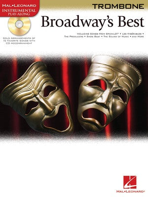 BROADWAYS BEST BK/CD TROMBONE