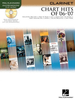 CHART HITS OF 06 07 BK/CD CLARINET