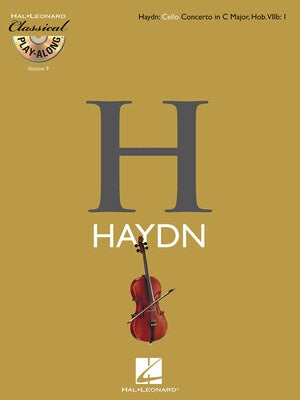 CLASSICAL PLAY ALONG CELLO CONCERTO HOB VIIB BK/