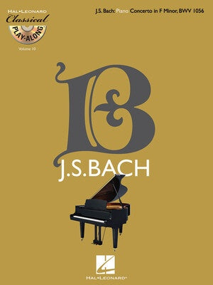 CLASSICAL PLAY ALONG PIANO CONCERTO BWV 1056 BK