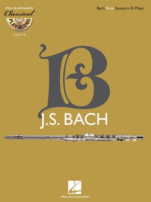 CLASSICAL PLAY ALONG FLUTE SONATA BWV1031 BK/CD