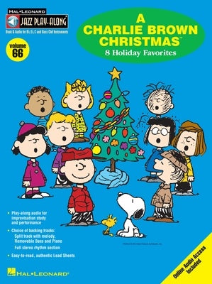 CHARLIE BROWN CHRISTMAS JAZZ PLAY ALONG V66
