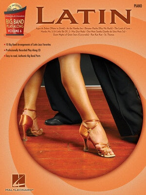 BIG BAND PLAY ALONG V6 LATIN PIANO BK/CD