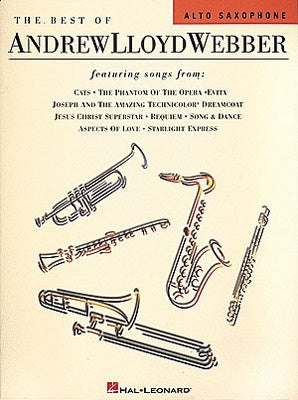 BEST OF ANDREW LLOYD WEBBER ALTO SAX