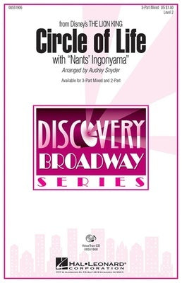 CIRCLE OF LIFE WITH NANTS INGONYAMA VTXCD
