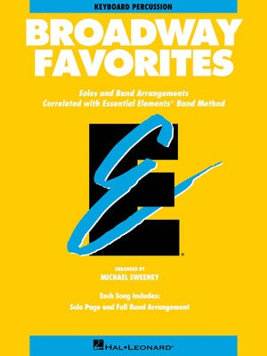 BROADWAY FAVORITES EE KEYBOARD PERCUSSION
