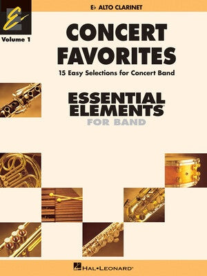 CONCERT FAVORITES EE V1 ALTO CLARINET
