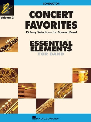 CONCERT FAVORITES FOR BAND VOL 2 VALUE PAK EE