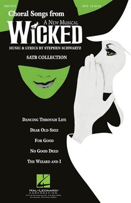 CHORAL SONGS FROM WICKED SHOWTRAX CD