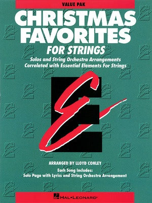 CHRISTMAS FAVORITES STRINGS VALUE PAK EE
