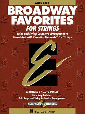 BROADWAY FAVORITES FOR STRINGS VALUE PAK EE