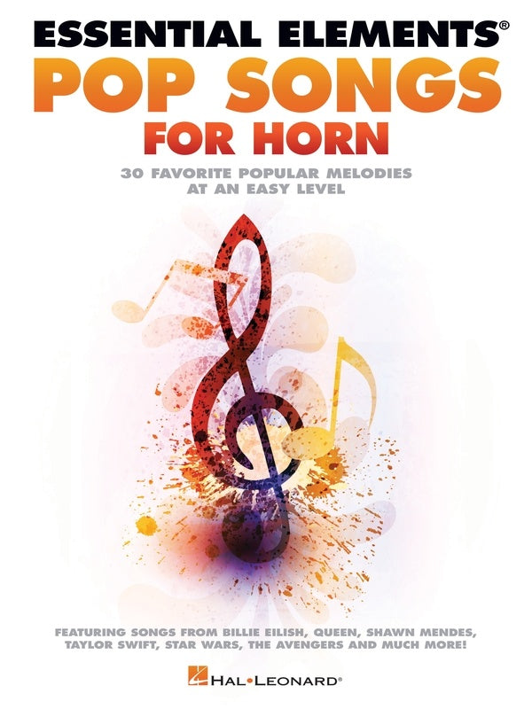 ESSENTIAL ELEMENTS POP SONGS FOR HORN