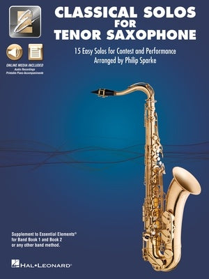 CLASSICAL SOLOS FOR TENOR SAX BK/OLM