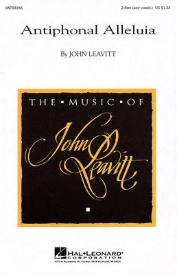 ANTIPHONAL ALLELUIA 2 PT (ANY COMB)