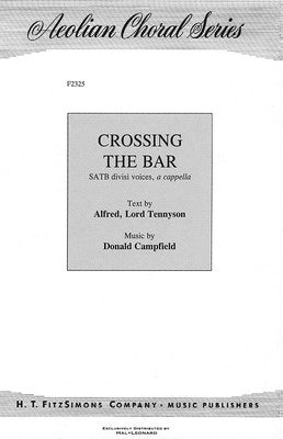 CROSSING THE BAR SATB DIVISI A CAPPELLA (POD)