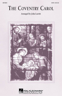 COVENTRY CAROL SATB