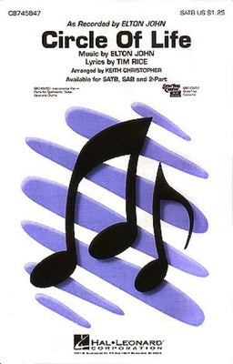 CIRCLE OF LIFE SHOWTRAX CD