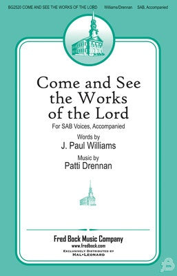 COME AND SEE THE WORKS OF THE LORD SAB