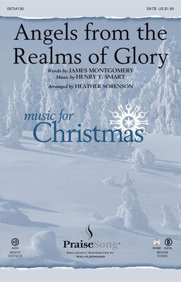 ANGELS FROM THE REALMS OF GLORY SATB