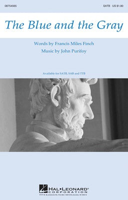 BLUE AND THE GRAY SATB