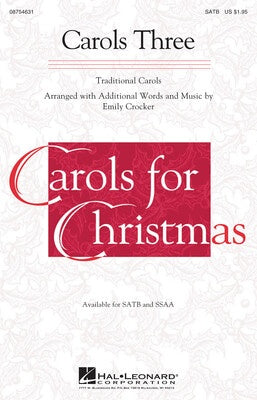 CAROLS THREE SATB