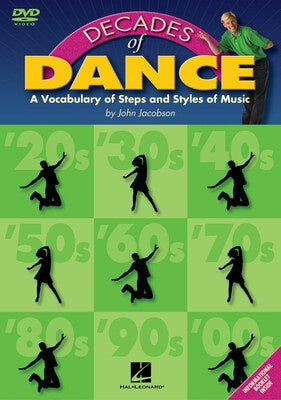 DECADES OF DANCE DVD WITH ENCL BOOKLET